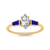 Load image into Gallery viewer, marquise-cut-bar-baguette-3-stone-sapphire-engagement-ring-in-yellow-gold-FDENS100MQRGSABLANGLE5-NL-YG