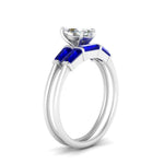 Load image into Gallery viewer, marquise-cut-bar-set-sapphire-ring-with-matching-3-baguette-wedding-band-in-white-gold-FDENS100MQGSABLANGLE2-NL-WG