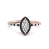 Load image into Gallery viewer, marquise-cut-black-diamond-halo-petite-engagement-ring-in-rose-gold-FD8523MQRGBLACKANGLE3-NL-RG