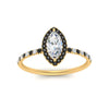 Load image into Gallery viewer, marquise-cut-black-diamond-halo-petite-engagement-ring-in-yellow-gold-FD8523MQRGBLACKANGLE3-NL-YG