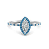 Load image into Gallery viewer, marquise-cut-blue-topaz-halo-petite-engagement-ring-in-white-gold-FD8523MQRGICBLTOANGLE3-NL-WG