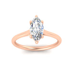 Load image into Gallery viewer, marquise-cut-cathedral-solitaire-engagement-ring-in-rose-gold-FD11296MQRANGLE5-NL-RG