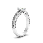 Load image into Gallery viewer, marquise-cut-celtic-engraved-solitaire-ring-in-white-gold-fdenr8544mqrangle2-nl-wg