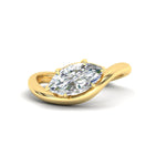 Load image into Gallery viewer, marquise-cut-curve-wave-diamond-solitaire-engement-ring-in-yellow-gold-fd11566mqr-nl-yg.jpg
