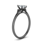 Load image into Gallery viewer, marquise-cut-diamond-celtic-solitaire-ring-in-black-gold-FD8541MQRANGLE2-NL-BG?v=1758624151