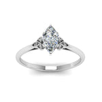 Load image into Gallery viewer, marquise-cut-diamond-celtic-solitaire-ring-in-white-gold-FD8541MQRANGLE5-NL-WG?v=1758624151
