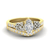 Load image into Gallery viewer, marquise-cut-diamond-celtic-two-tone-bridal-matching-set-in-yellow-gold-fdens2255mqsleep-nl-yg-ws4.jpg