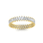 Load image into Gallery viewer, marquise-cut-diamond-eternity-wedding-band-in-yellow-gold-FDEWB11257MQ-1.00CT-NL-YG