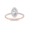 Load image into Gallery viewer, marquise-cut-diamond-halo-petite-engagement-ring-in-rose-gold-FD8523MQRANGLE3-NL-RG