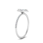 Load image into Gallery viewer, marquise-cut-diamond-halo-petite-engagement-ring-in-white-gold-FD8523MQRANGLE3-NL-WG
