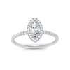 Load image into Gallery viewer, marquise-cut-diamond-halo-petite-engagement-ring-in-white-gold-FD8523MQRANGLE3-NL-WG