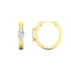 Load image into Gallery viewer, marquise-cut-diamond-huggie-hoop-earrings-in-yellow-gold-fdear11746mqangle3-nl-yg
