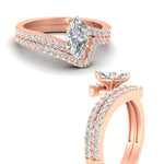 Load image into Gallery viewer, marquise-cut-diamond-wedding-ring-set-in-FDENS3007MQ-NL-RG