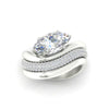 Load image into Gallery viewer, marquise-cut-dual-bands-with-wave-solitaire-ring-in-white-gold-fdens11566mq-nl-wg-w3.jpg