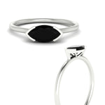 Load image into Gallery viewer, marquise-cut-east-west-black-diamond-ring-in-white-gold-fdenr11664mqgblackangle3-nl-wg.jpg