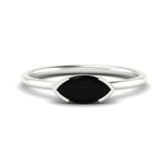 Load image into Gallery viewer, marquise-cut-east-west-black-diamond-ring-in-white-gold-fdenr11664mqgblacksleep-nl-wg.jpg