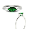 Load image into Gallery viewer, marquise-cut-east-west-emerald-ring-in-white-gold-fdenr11664mqgemgrangle3-nl-wg.jpg