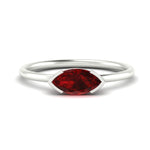 Load image into Gallery viewer, marquise-cut-east-west-ruby-ring-in-white-gold-fdenr11664mqgrudrsleep-nl-wg.jpg