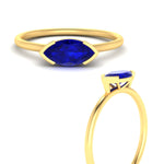 Load image into Gallery viewer, marquise-cut-east-west-sapphire-ring-in-yellow-gold-fdenr11664mqgsablangle3-nl-yg.jpg