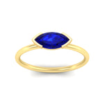 Load image into Gallery viewer, marquise-cut-east-west-sapphire-ring-in-yellow-gold-fdenr11664mqgsablangle5-nl-yg.jpg