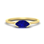 Load image into Gallery viewer, marquise-cut-east-west-sapphire-ring-in-yellow-gold-fdenr11664mqgsablsleep-nl-yg.jpg