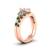 Load image into Gallery viewer, marquise-cut-emerald-channel-band-celtic-bridal-set-in-rose-gold-fdens2255mqgemgrangle2-nl-rg-ws2.jpg