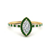 Load image into Gallery viewer, marquise-cut-emerald-halo-petite-engagement-ring-in-yellow-gold-FD8523MQRGEMGRANGLE3-NL-YG