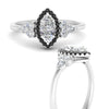 Load image into Gallery viewer, marquise-cut-halo-cluster-accent-black-diamond-engagement-ring-in-white-gold-FD10512MQRGBLACKANGLE3-NL-WG.jpg?v=1770117259