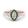 Load image into Gallery viewer, marquise-cut-halo-cluster-accent-emerald-engagement-ring-in-rose-gold-FD10512MQRGEMGR-NL-RG.jpg?v=1770117258