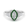 Load image into Gallery viewer, marquise-cut-halo-cluster-accent-emerald-engagement-ring-in-white-gold-FD10512MQRGEMGR-NL-WG.jpg?v=1770117259