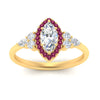 Load image into Gallery viewer, marquise-cut-halo-cluster-accent-pink-sapphire-engagement-ring-in-yellow-gold-FD10512MQRGSADRPIANGLE5-NL-YG.jpg?v=1770117258