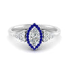 Load image into Gallery viewer, marquise-cut-halo-cluster-accent-sapphire-engagement-ring-in-white-gold-FD10512MQRGSABL-NL-WG.jpg?v=1770117258