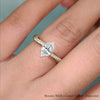 Load image into Gallery viewer, marquise-cut-infinity-twist-diamond-engagement-ring-in-yellow-gold-FD8253MQRHAND-NL-YG