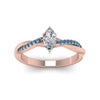Load image into Gallery viewer, marquise-cut-infinity-twist-diamond-engagement-ring-with-ice-blue-topaz-in-14K-rose-gold-FD8253MQRGICBLTO-NL-RG