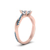 Load image into Gallery viewer, marquise-cut-infinity-twist-diamond-engagement-ring-with-ice-blue-topaz-in-14K-rose-gold-FD8253MQRGICBLTO-NL-RG