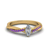 Load image into Gallery viewer, marquise-cut-infinity-twist-diamond-engagement-ring-with-violac-topaz-in-14K-yellow-gold-FD8253MQRGVITO-NL-YG