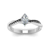 Load image into Gallery viewer, marquise-cut-infinity-twist-engagement-ring-with-black-diamond-in-14K-white-gold-FD8253MQRGBLACK-NL-WG