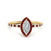 Load image into Gallery viewer, marquise-cut-ruby-halo-petite-engagement-ring-in-yellow-gold-FD8523MQRGRUDRANGLE3-NL-YG
