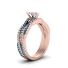 Load image into Gallery viewer, marquise-cut-simple-diamond-twisted-vine-bridal-ring-sets-with-ice-blue-topaz-in-14K-rose-gold-FD8233MQGICBLTO-NL-RG