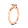 Load image into Gallery viewer, Marquise Cut Twisted Shank Solitaire Engagement Ring