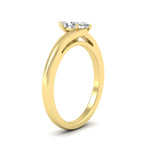 Load image into Gallery viewer, Marquise Cut Twisted Shank Solitaire Engagement Ring