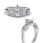 Load image into Gallery viewer, marquise-cut-twisted-vine-luxury-diamond-bridal-ring-set-in-white-gold-FDENR3211MQANGLE3-NL-WG