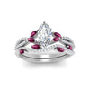 Load image into Gallery viewer, marquise-cut-twisted-vine-luxury-pink-sapphire-bridal-ring-set-in-white-gold-FDENR3211MQGSADRPIANGLE3-NL-WG