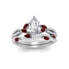 Load image into Gallery viewer, marquise-cut-twisted-vine-luxury-ruby-bridal-ring-set-in-white-gold-FDENR3211MQGRUDRANGLE3-NL-WG