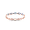 Load image into Gallery viewer, marquise-diamond-delicate-stack-band-in-rose-gold-FD9551B-NL-RG.jpg