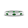 Load image into Gallery viewer, marquise-emerald-bezel-set-eternity-band-in-white-gold-FD10979MQGEMGR-NL-WG.jpg