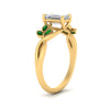 Load image into Gallery viewer, marquise-emerald-bezel-set-nature-inspired-emerald-cut-engagement-ring-in-yellow-gold-FD10962EMRGEMGRANGLE2-NL-YG