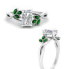 Load image into Gallery viewer, marquise-emerald-bezel-set-nature-inspired-radiant-cut-engagement-ring-in-white-gold-FD10962RARGEMGRANGLE3-NL-WG