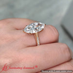Load image into Gallery viewer, marquise-lab-diamond-solitaire-ring-with-pave-accents-in-14k-yellow-gold-fd11145r-6