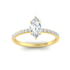 Load image into Gallery viewer, marquise-lab-grown-diamond-pavé-engagement-ring-in-yellow-gold-FD11408MQRANGLE5-NL-YG